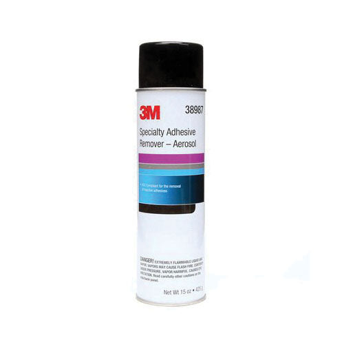 3M Products 38987 Specialty Adhesive Remover, 15 oz Aerosol Can, Liquid, Transparent