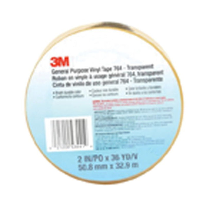 3M Products 43441 764 Series General Purpose Vinyl Tape, 36 yd x 2 in, Transparent — view 3