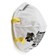 3M Products 46457 Disposable Half Facepiece Particulate Respirator, Standard, N95 — White — view 2