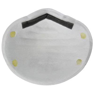 3M Products 46457 Disposable Half Facepiece Particulate Respirator, Standard, N95 — White — view 2