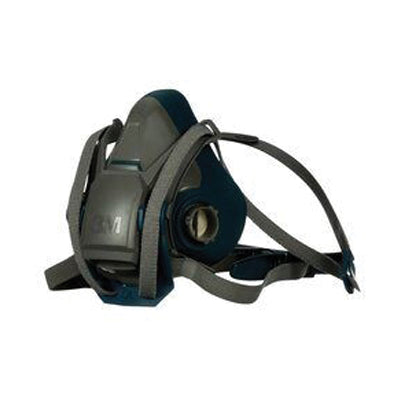 3M Products 49490 6500 Series Rugged Comfort Half-Mask Respirator, Medium, NIOSH Approved (Y/N): Yes — view 3