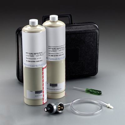 529-04-49 Calibration Kit with Zero and Span Gas Cylinders, Valve and Carry Case