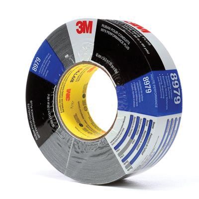 3M Products 53918 8979 Series Performance Plus Duct Tape, 54.8 m x 48 mm, 12.1 mil THK, Black