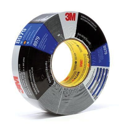 3M Products 53918 8979 Series Performance Plus Duct Tape, 54.8 m x 48 mm, 12.1 mil THK, Black — view 2