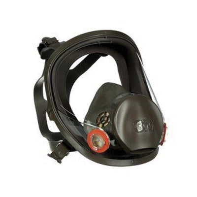 3M Products 54146 6000 Series Full-Face Respirator, Medium, NIOSH Approved (Y/N): Yes — Gray
