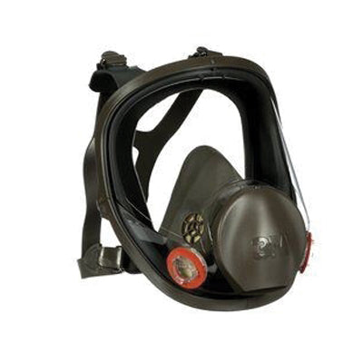 3M Products 54159 6000 Series Full-Face Respirator, Large, NIOSH Approved (Y/N): Yes — Gray
