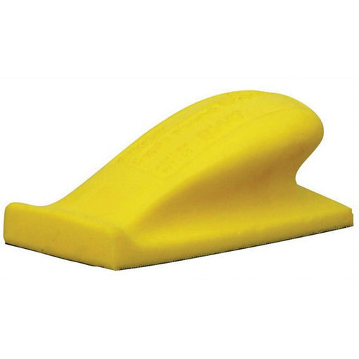 3M Products 5442 Hand Block, 5 in L x 2-3/4 in W, PSA Attachment, Foam — Yellow