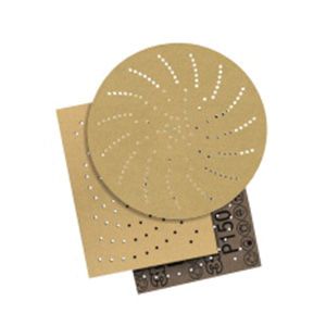 3M 55534 Sand Paper Sheet, 3 in W x 4 in L, P80 Grit — Yellow