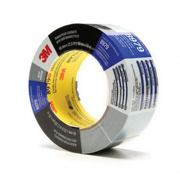 3M™ 56468 8979 Series Performance Plus Duct Tape, 54.8 m x 48 mm, 12.1 mil THK, Slate Blue