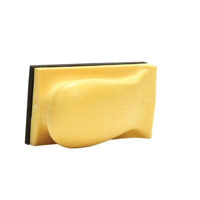 3M Products 5741 Hand Block, 7-3/4 in L x 2-3/4 in W, Hook and Loop Attachment, Plastic — Yellow — view 3