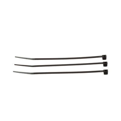 3M Products 59273 Standard Miniature Cable Tie, 4.1 in, Nylon 6/6, Black, 18 lb