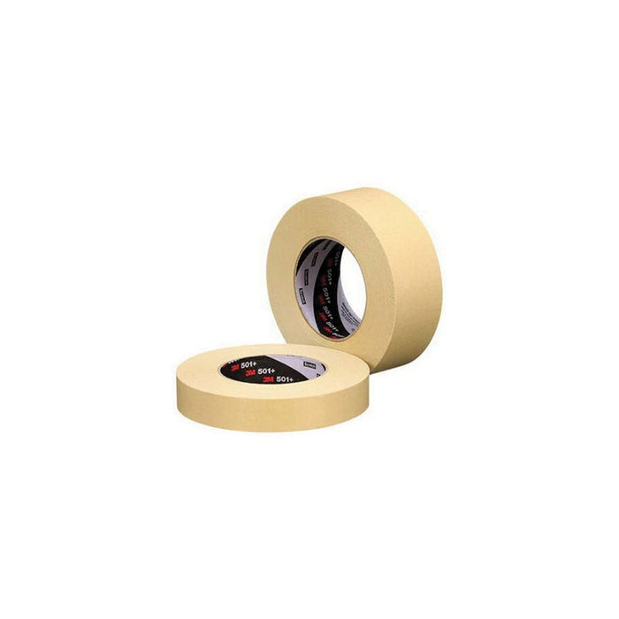 3M™ 64776 501+ Series High Temperature Specialty Masking Tape, 55 m L x 48 mm W, 7.3 mil THK, Tan