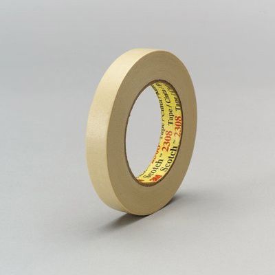 3M Products 6548 Series Masking Tape, 55 m x 48 mm, Tan