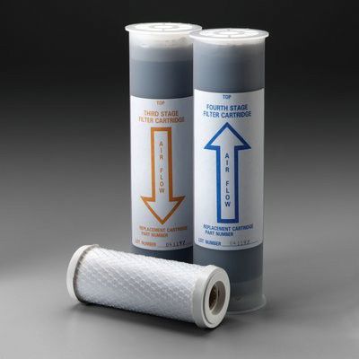 3M 72010 Replacement Filter Kit, Use With: Portable Compressed Air Filter and Regulator Panel 256-02