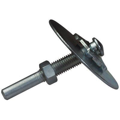 3M Products 7491 0749 Series Regular Wheel Mandrel, 1/4 in Shank, Use With: Die Grinders and Straigh