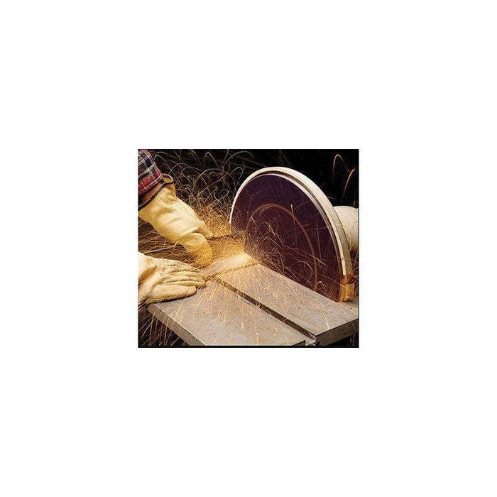 3M 88903 348D Series Closed Coat Grinding Disc, 12 in Dia, 60 Grit, Brown — view 2