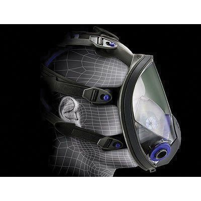 3M Products 89424 FF-400 Ultimate FX Series Full-Face Respirator, Large, NIOSH Approved (Y/N): Yes