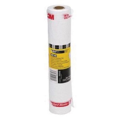 3M Products Hand-Masker 90038 Advanced Masking Film, 48 in W x 180 ft L, 0.35 mil THK, Transparent