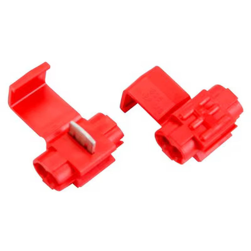 Electrical IDC 905 Double Run Tap Connector Red 6128