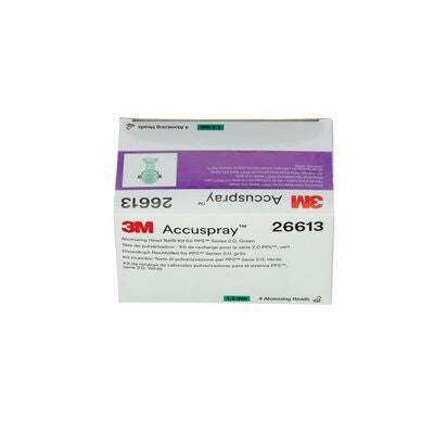 3M Products Accuspray 26613 Atomizing Head Refill Pack, 1.3 mm, Green, Use With: One and Series 2.0 — view 4