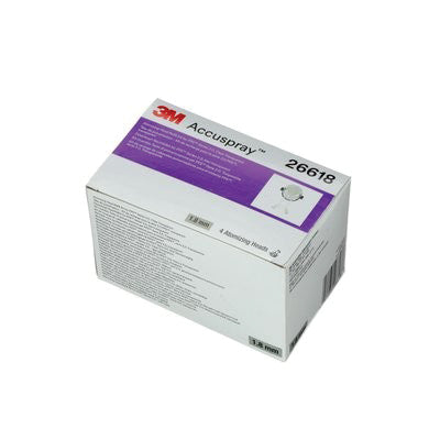 3M Products Accuspray 26618 Atomizing Head Refill Pack, 1.8 mm, Clear, Use With: One and Series 2.0 — view 2