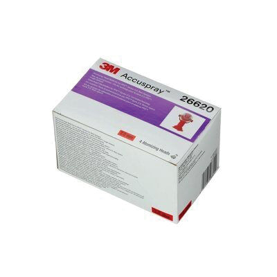 3M Products Accuspray 26620 Atomizing Head Refill Pack, 2 mm, Red, Use With: Series 2.0 Spray Cup Sy — view 3