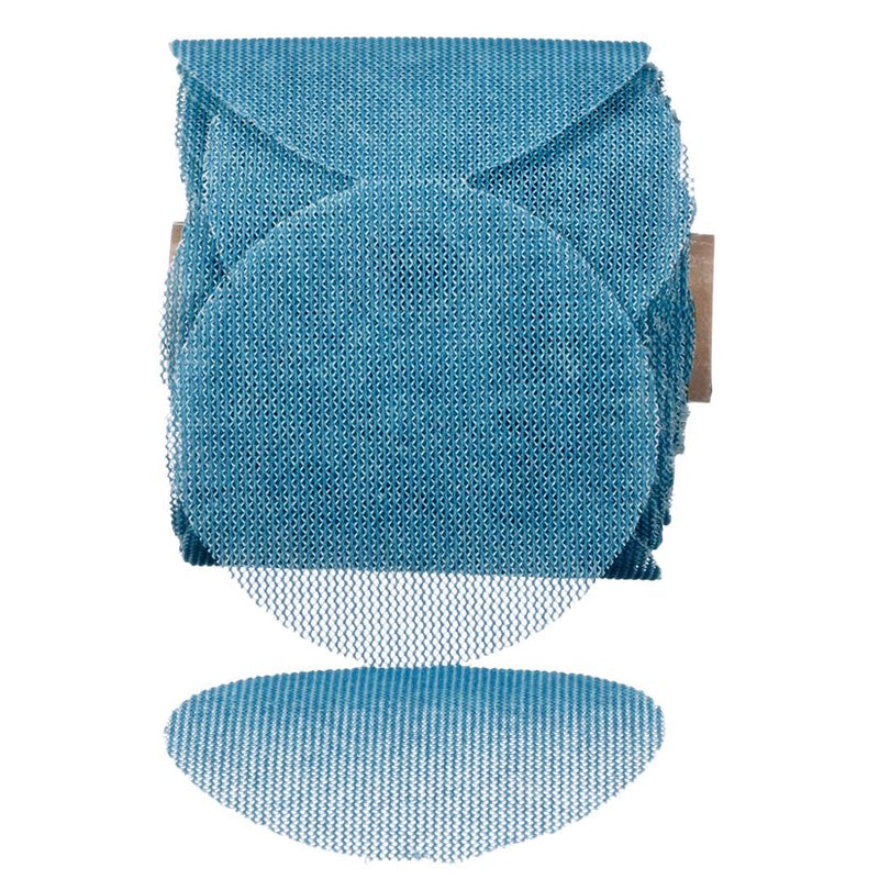 Hookit Blue Net Abrasive Disc 36435 80 5 in 50 pcs per box, 4 boxes per case