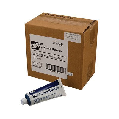 3M Products Bondo 05766 Hardener, 2.75 oz Tube, Blue, Paste