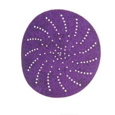 3M Products Cubitron II 31366 737U Series Multi-Hole Clean Sanding Abrasive Disc, 5 in Dia, 80+ Grit