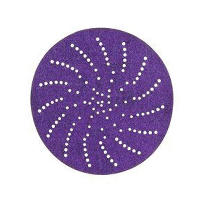 3M Cubitron II 31366 5 in 80+ Grit Hookit Abrasive Disc Purple Paper Backing