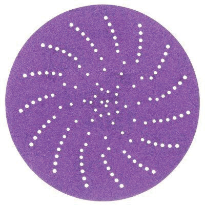 3M Products Cubitron II 31368 737U Series Multi-Hole Clean Sanding Abrasive Disc, 5 in Dia, 150+ Gri — view 3