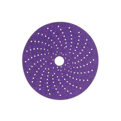 Cubitron II 31371 6 in 80+ Grit Hookit Abrasive Disc Purple Dry Paper Backing
