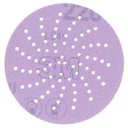 3M Products Cubitron II 31461 737U Series Multi-Hole Clean Sanding Abrasive Disc, 3 in Dia, 220+ Gri