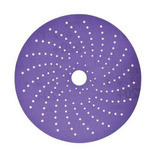 3M Products Cubitron II 31473 737U Series Multi-Hole Clean Sanding Abrasive Disc, 5 in Dia, 320+ Gri