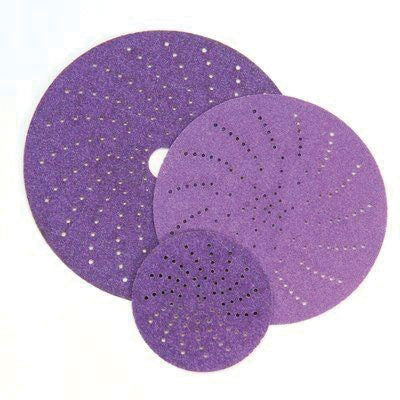 3M Products Cubitron II 31481 737U Series Multi-Hole Clean Sanding Abrasive Disc, 6 in Dia, 220+ Gri — view 5