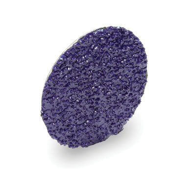 3M Products Cubitron II 33377 786C Series Fiber Disc, 2 in Dia, 36+ Grit, 25000 rpm, Purple — view 3