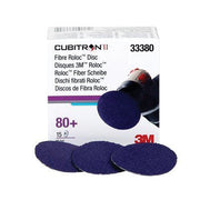 3M Products Cubitron II 33380 786C Series Fiber Disc, 2 in Dia, 80+ Grit, 25000 rpm, Purple — view 3