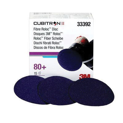 3M Products Cubitron II 33392 Premium Quick-Change Grinding Disc, 3 in Dia, 80+ Grit, Ceramic Abrasi — view 2