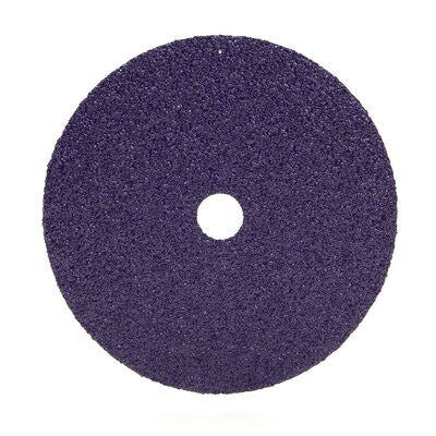 3M Products Cubitron II 33425 Abrasive Disc, 7 in Dia, 36+ Grit, 8600 rpm, Purple
