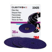 3M Products Cubitron II 33425 Abrasive Disc, 7 in Dia, 36+ Grit, 8600 rpm, Purple — view 2