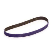 3M Products Cubitron II 33440 786F Series File Belt, 3/8 in W x 13 in L, 80+ Grit, Purple — view 2