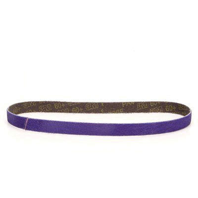 3M Products Cubitron II 33445 File Belt, 1/2 in W x 18 in L, 60 Grit, Purple — view 2