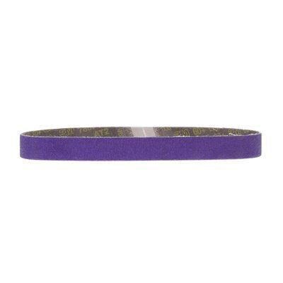 Cubitron II 33452 786F Series File Belt, 3/4 in W x 20-1/2 in L, 80+ Grit, Purple