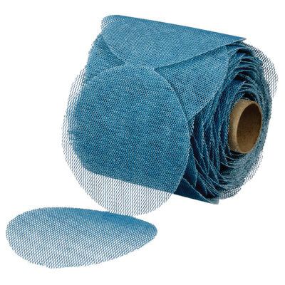 3M Cubitron II 36453 Disc, 6 in Dia, 220 Grit, Aluminum Oxide Abrasive, Blue, Hook and Loop Attachme