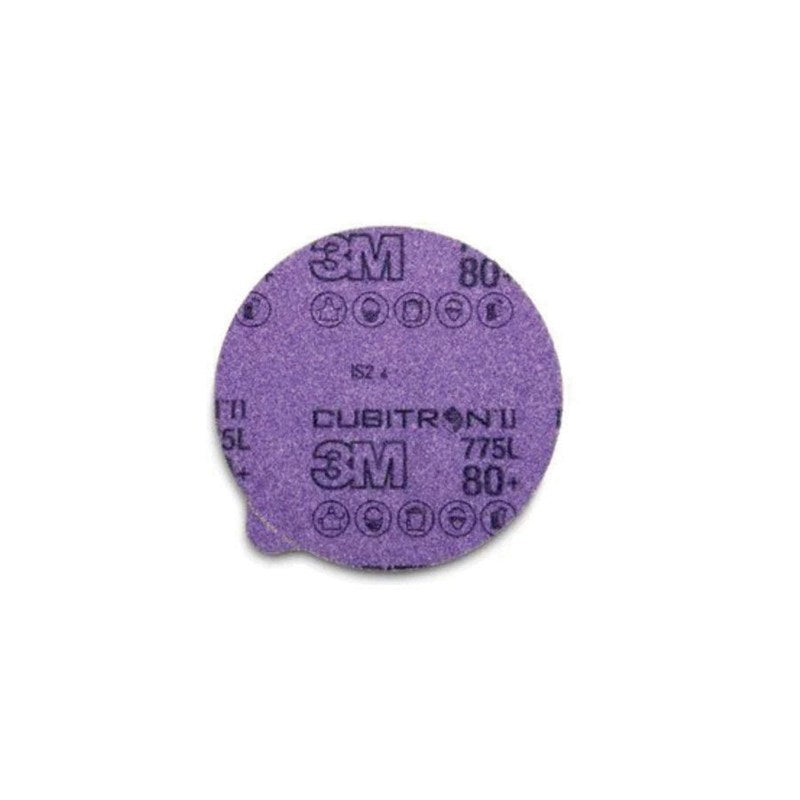 Cubitron™ II 86804 6 in 80 Grit Purple Precision Shaped Ceramic Stikit Film Disc