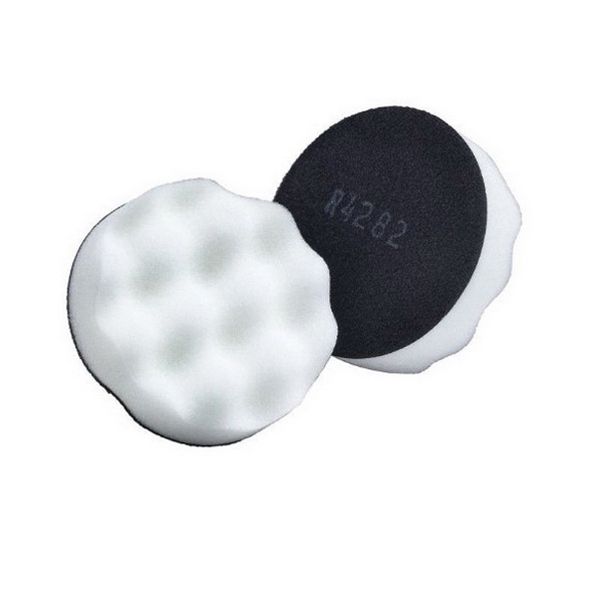 3M Products Finesse-It 01963 Single Sided Regular Buffing Pad, 3 in Dia, Hook and Loop Attachment, F