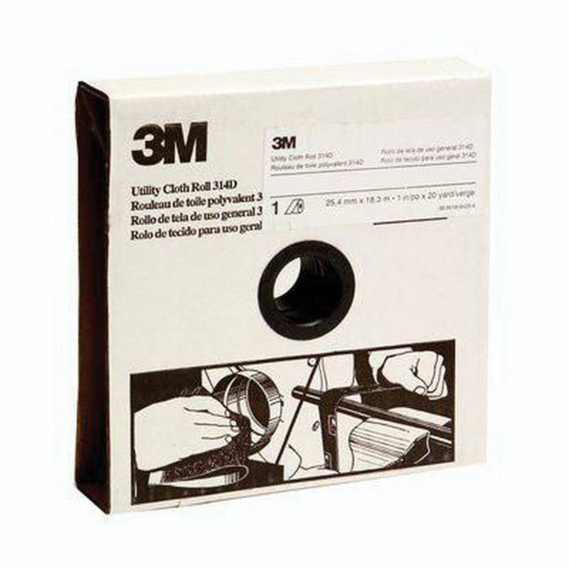 Utility Cloth Roll 314D P240 1-1/2 in x 20 yd - 5 per case - MPN 19797