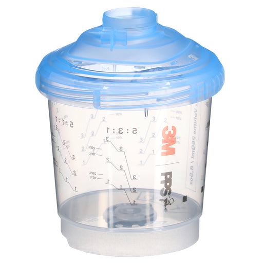 3M Products Series 2.0 Vented Spray Cups Kit 26261, Mini (8.5 Fl Oz, 250 Ml), 200 Micro