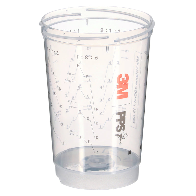 3M Products Series 2.0 Vented Spray Cups 26362, Midi (13.5 Fl Oz, 400 Ml), 1 Pack/Case