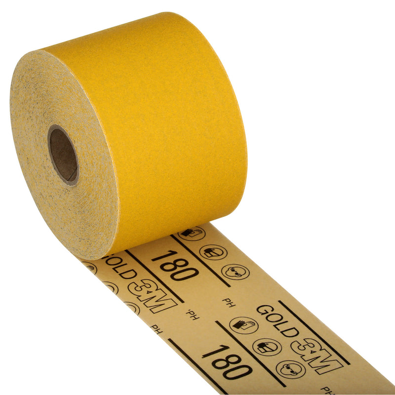 Stikit Gold Sheet Roll 02784, 180, 2-3/4 in x 45 yd (70 mm x 41 m), 10/CS